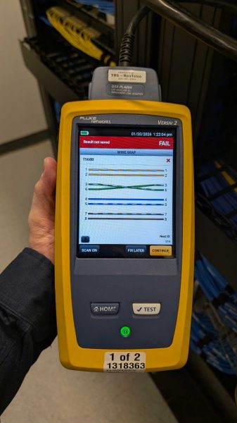 Fluke Certified Fiber Cable Testing